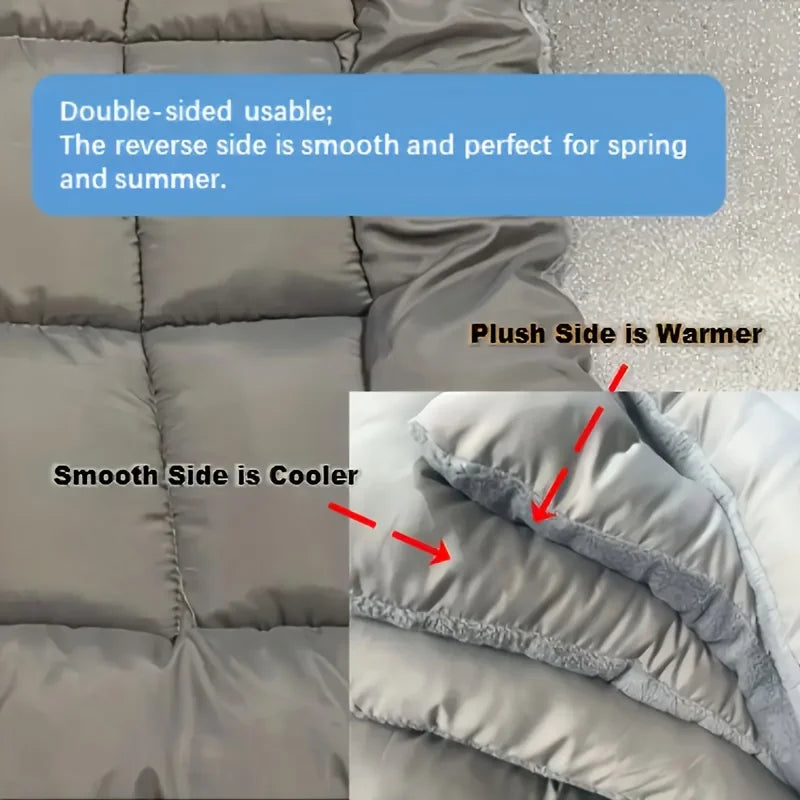 ZarpaRest XL – Colchón de Felpa para Perros Grandes