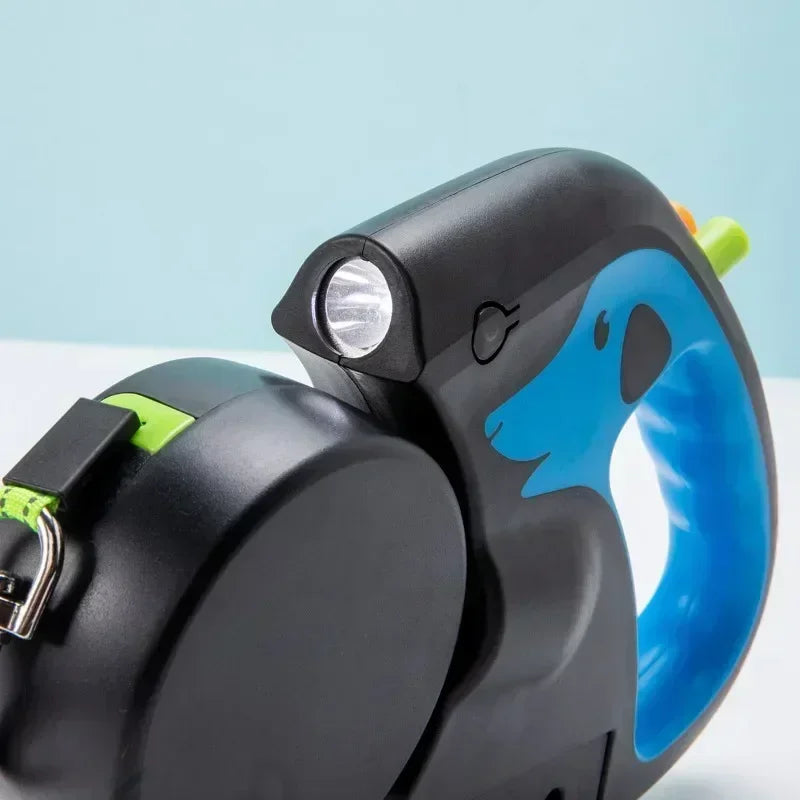 ZarpaDuo – Correa Retráctil Doble para Paseos con 2 Perros