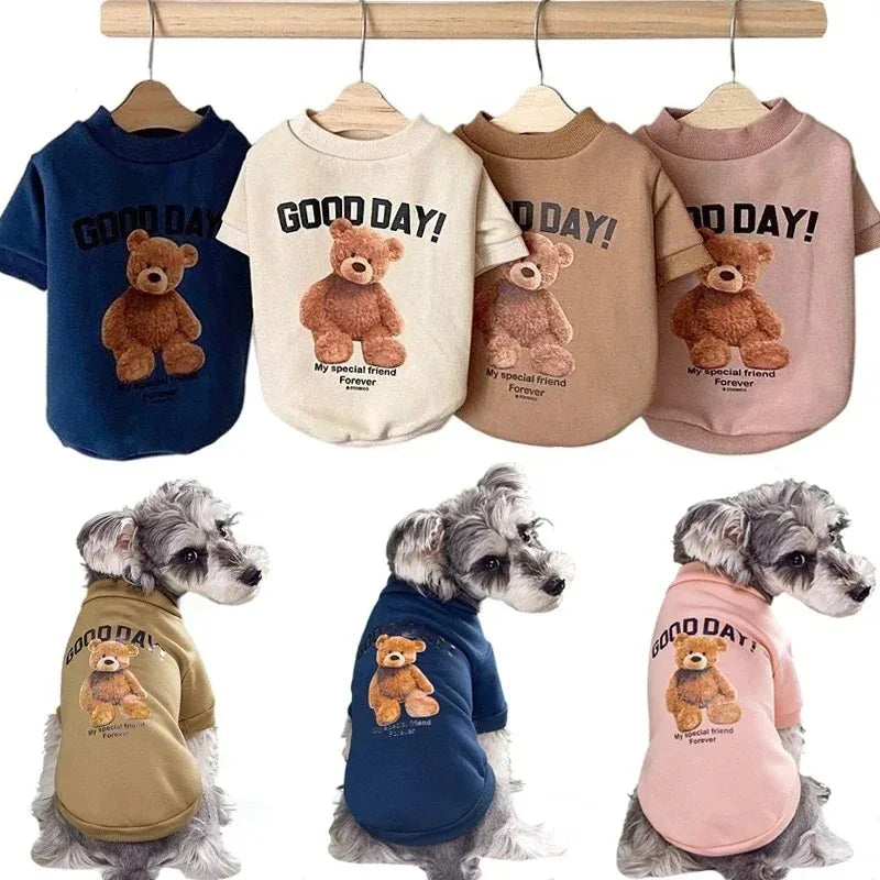 ZarpaBear – Sudadera Pulóver con Diseño de Osito para Mascotas