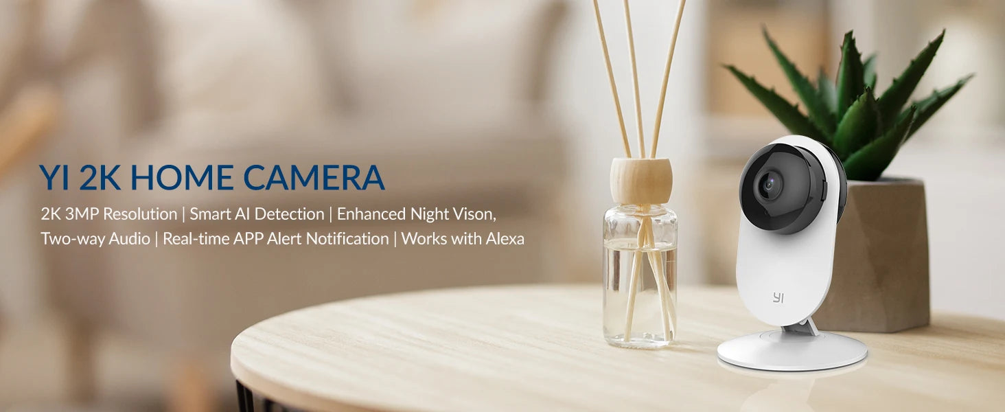 ZarpaCam Home 2K – Cámara WiFi Inteligente para Vigilar Mascotas