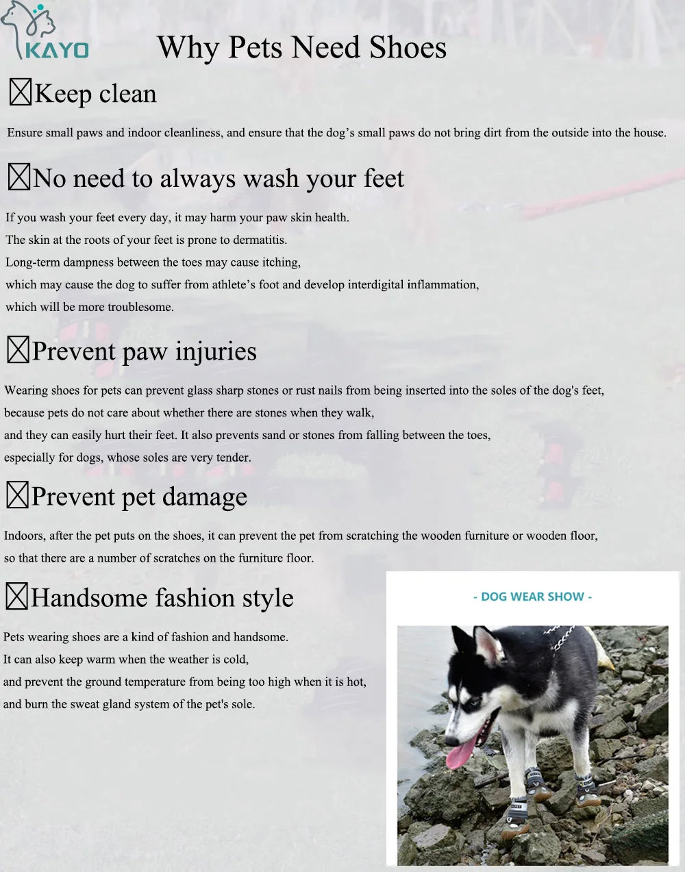 ZarpaPaws Grip – Botas Impermeables y Antideslizantes para Perros