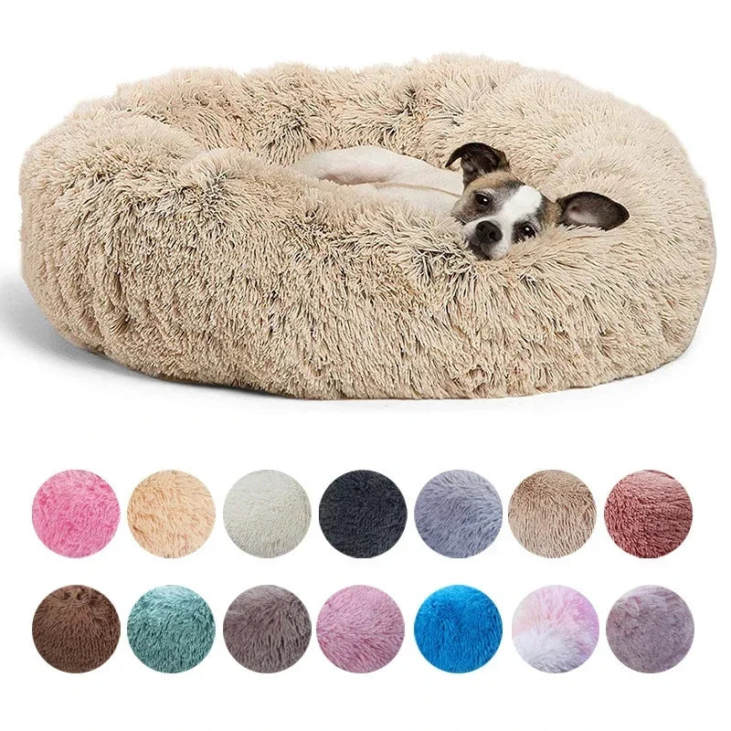 ZarpaCloud – Cama Redonda Supersuave para Mascotas