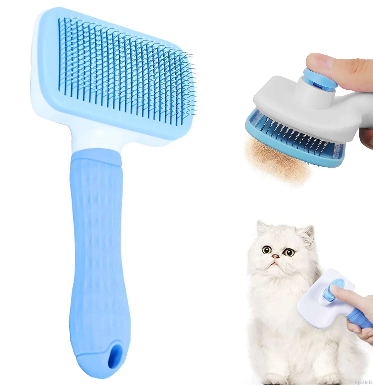 ZarpaBrush Easy – Cepillo Removedor de Pelo para Perros y Gatos