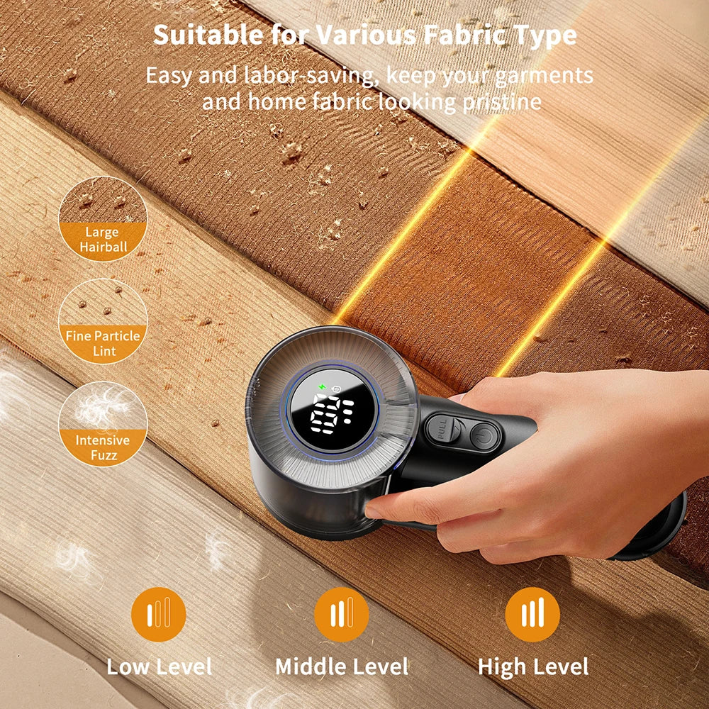 ZarpaBrush Pro Max – Afeitadora de Telas 2 en 1 con Cepillo