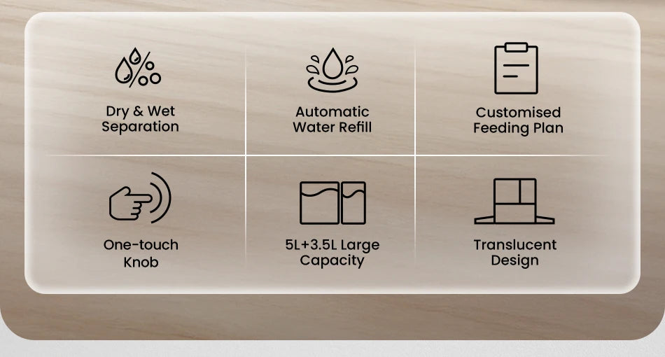 ZarpaFeed Pro – Comedero Automático 5 L + Fuente de Agua 8,5 L con WiFi