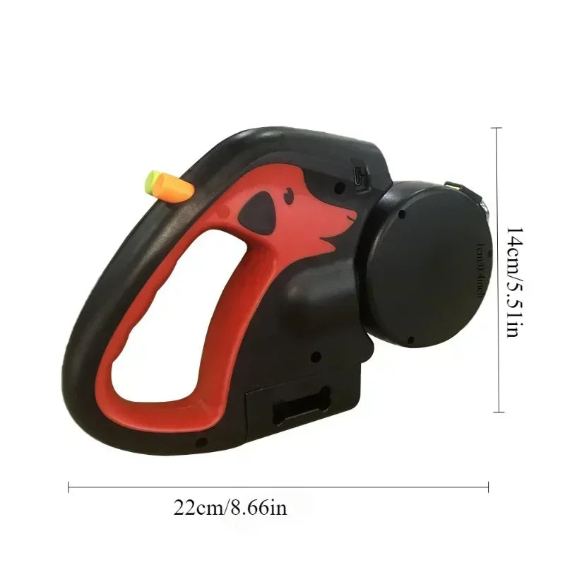 ZarpaDuo – Correa Retráctil Doble para Paseos con 2 Perros