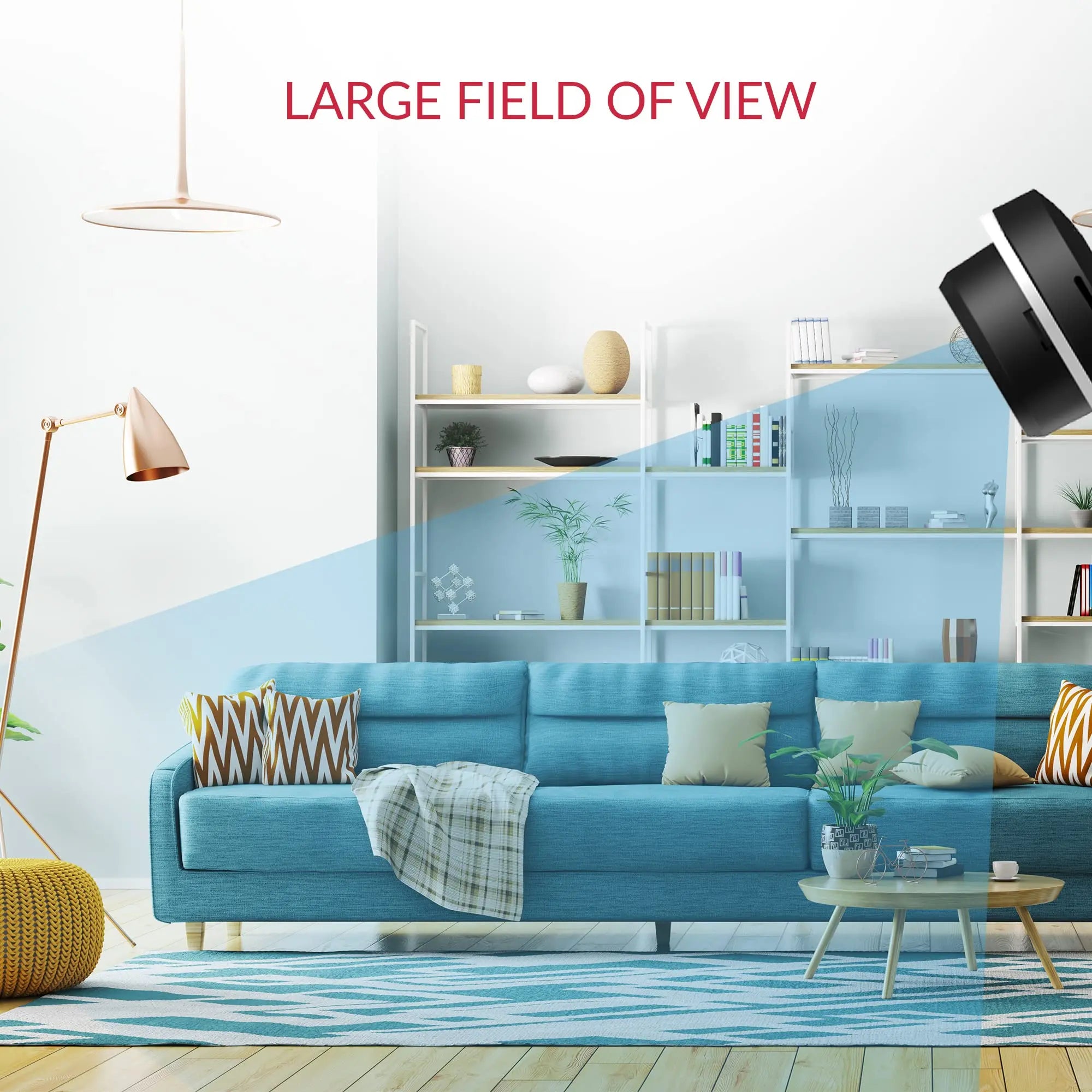 ZarpaCam Home 2K – Cámara WiFi Inteligente para Vigilar Mascotas